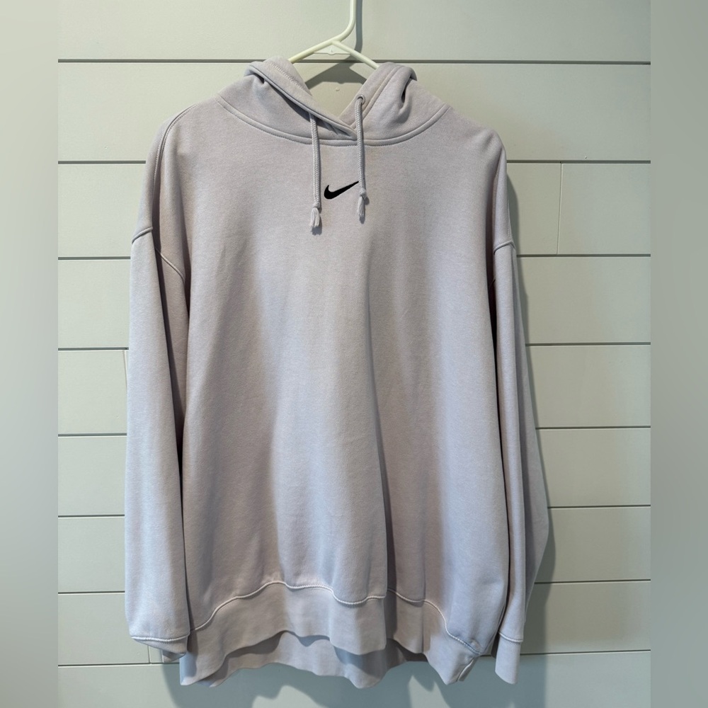 Nike Light Lavender Sweatshirt Hoodie Casual Comfort